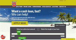 Desktop Screenshot of cashstop.com.au